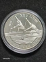 Продавам сребърна монета 25 лева 1989 година, снимка 1