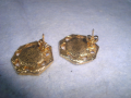 СТАРИ ПОЗЛАТЕНИ ВИНТИДЖ БРОНЗОВИ АРТ ДЕКО ОБЕЦИ 26134, снимка 2