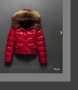 Moncler/Яке с естествен косъм парка, снимка 1