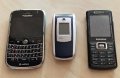 Blackberry 9000, Samsung C5212 и E700 - за ремонт