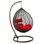 Градинска люлка от PVC ратан с метална конструкция, снимка 14
