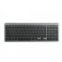 Клавиатура Безжична Блутут Delux K2203D Слим дизайн Безшумни клавиши, снимка 1