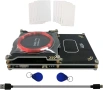 Актуализиран 512k Proxmark3 Easy V3.0 RDV4 M1 памет ID IC вграден RFID четец на карти, снимка 2