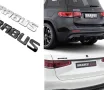Brabus букви Емблема за багажник Mercedes – Хром или Черен Гланц, снимка 1