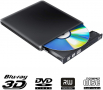 Външно Blu-Ray CD/DVD/RW  устройство, 3D Blu- Ray, USB 3.0, алуминиев корпус