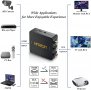 HDMI към AV видео аудио конвертор 1080P за телевизор, компютър, PS3, Blue-Ray, снимка 3