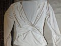 Еластична бяла блуза , снимка 2