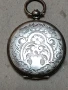 джобен сребърен часовник , снимка 2
