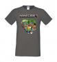 Мъжка тениска майнкрафт Minecraft 5,Minecraft,Игра,Забавление,подарък,Изненада,Рожден Ден., снимка 6