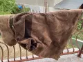 Нова военна шуба с кожена подплата и подарък още една шуба, снимка 6