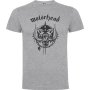 Нова мъжка тениска на музикалната група Motorhead (Моторхед) в сив цвят