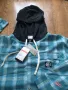 NIKE KD Kevin Durant Men's Hooded Basketball Flannel - страхотно мъжко горнище НОВО L, снимка 4