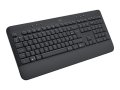 Клавиатура Безжична Logitech Signature K650 920-010945 Сива