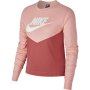NIKE Heritage Long Sleeve Color Block Top - страхотна дамска блуза , снимка 3