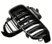 Черни двойни бъбреци за BMW//БМВ E60/E61/E90/E91/E92/E93/F10/F11/F18/F20/F21/F30/F31/F35, снимка 6