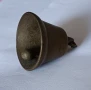 Стара бронзова камбанка, звънче, хлопка, снимка 5