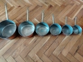 Стари медни тигани,тиган,касерола,тенджера-8бр., снимка 6