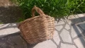 Две големи здрави кошници, ръчно плетени от едно време, снимка 3