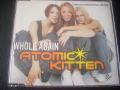  ✅Atomic Kitten ‎– Whole Again - сингъл диск