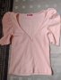 Розова блузка , снимка 1 - Корсети, бюстиета, топове - 42136954