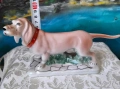 Порцеланова фигурка на куче, снимка 4