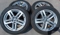 Оригинални джанти 17 цола с гуми зимни за Audi A4 дот 2019г, снимка 1 - Гуми и джанти - 41870088