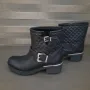 Дамски черни боти естествена кожа , снимка 4