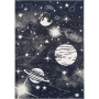 120х170см! Детски килим "Космос", снимка 1