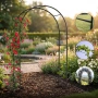 Декоративна градинска пергола тип арка – Опора за рози, лози и зеленчуци, устойчива на атмосферни ус, снимка 4