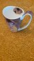 чаша Целувката, Густав Климт, изработена от фин костен порцелан  Lancaster, снимка 1 - Чаши - 41973790