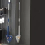 Разтегателен триъгълен MOP за почистване  360° с 3 парцала , снимка 2