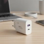 Адаптер за бързо зареждане USB-A USB-C, FAST CHARGING 20W, снимка 2