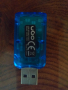 usb soundcard ugo ukd-1085 / малка usb звукова карта, снимка 2