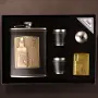 🎁 Стилен подаръчен комплект с манерка и запалка, снимка 6
