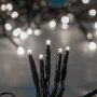 Соларни коледни лампички, Студено бяло, 60 LED, С програми, снимка 2