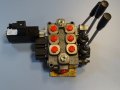 Хидравличен разпределител Galtech Q25 monoblock valves 3 spool, снимка 2