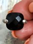 Винтидж сребърен пръстен с черен оникс , снимка 3