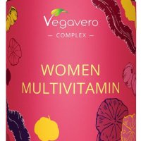Вегански мултивитамини за жени Vegavero Без добавки-120 капсули , снимка 1 - Хранителни добавки - 41566278