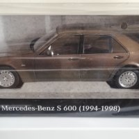 B66040684,Умален модел die-cast Mercedes-Benz S 600 W 140 (1994-1998),1:18, снимка 4 - Колекции - 39103256