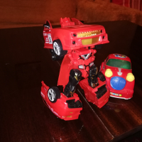  Трансформиращ се робот кола +подарък , снимка 2 - Коли, камиони, мотори, писти - 36200641