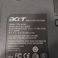 Лаптоп Acer Aspire 7720, снимка 5 - Части за лаптопи - 41721158