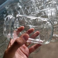 Стъклени буркани 720 мл. с винт - чисто НОВИ, снимка 4 - Други - 41700625