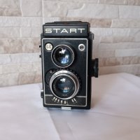 Стар механичен фотоапарат START 66 - 1969 година - Антика, снимка 2 - Антикварни и старинни предмети - 44383205