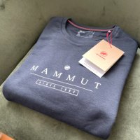 Дамска памучна блуза Mammut Core ML Crew, черна, размер М и XL, снимка 5 - Блузи с дълъг ръкав и пуловери - 42355146