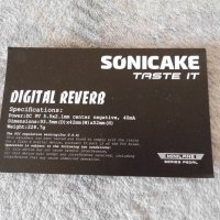 SONICAKE Digital Reverb Room Hall Plate Guitar Effects Pedal - Реверб педал за ел китара /НОВ/, снимка 7 - Китари - 35978475