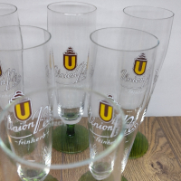 Комплект чаши за бира, кристално стъкло Union Pils. Вместимост 200 мл, снимка 10 - Чаши - 44816985