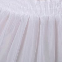 Кринолин за рокля 4 обръча бял, снимка 2 - Рокли - 44162372