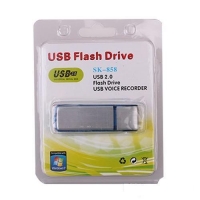 ШПИОНСКА АУДИОЗАПИСВАЩА ФЛАШКА SK-858, снимка 2 - USB Flash памети - 36076023