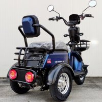 Двуместна електрическа триколка EcoWay М11 задно 600Вата двигател, снимка 5 - Мотоциклети и мототехника - 44207762