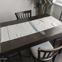 Комплект маса и трапезни столове , снимка 1 - Маси - 41774127